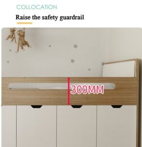 All-in-one furniture solution for small spaces with a built-in pet area.