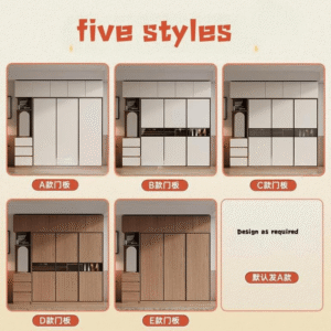 nordic-retro-osb-sliding-door-wardrobe-for-small-bedroom