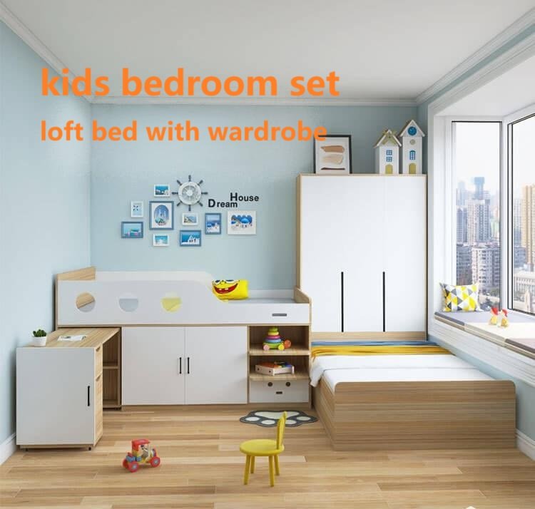 Custom Storage Bed for Kids | Multifunctional Design