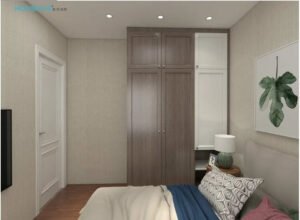 High-Pressure Laminate Surface of Export-Quality Wardrobe - Scratch Resistant