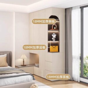 Wholesale OEM Bedside Table with Drawer and Soft-Close Mechanism