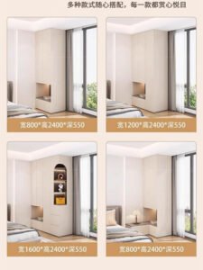 OEM Customizable Night Stand in Light Oak Finish