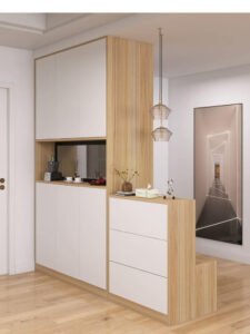 Space-Saving Narrow Shoe Cupboard for Apartment and Hotel