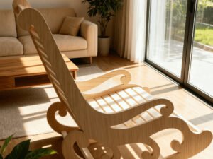 Patio Lounge Chair with Rocking Function | Nap-Ready Design