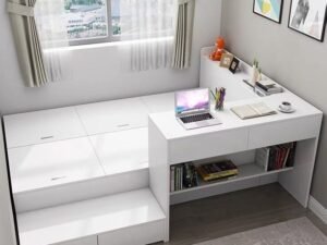 window seat storage bed for bay window bedroom