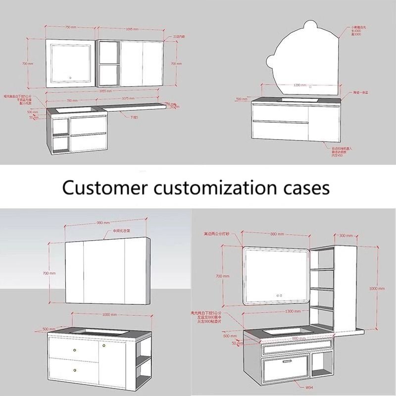 Simple and functional 2-door Adelaide bathroom storage cabinet in a wood grain finish.