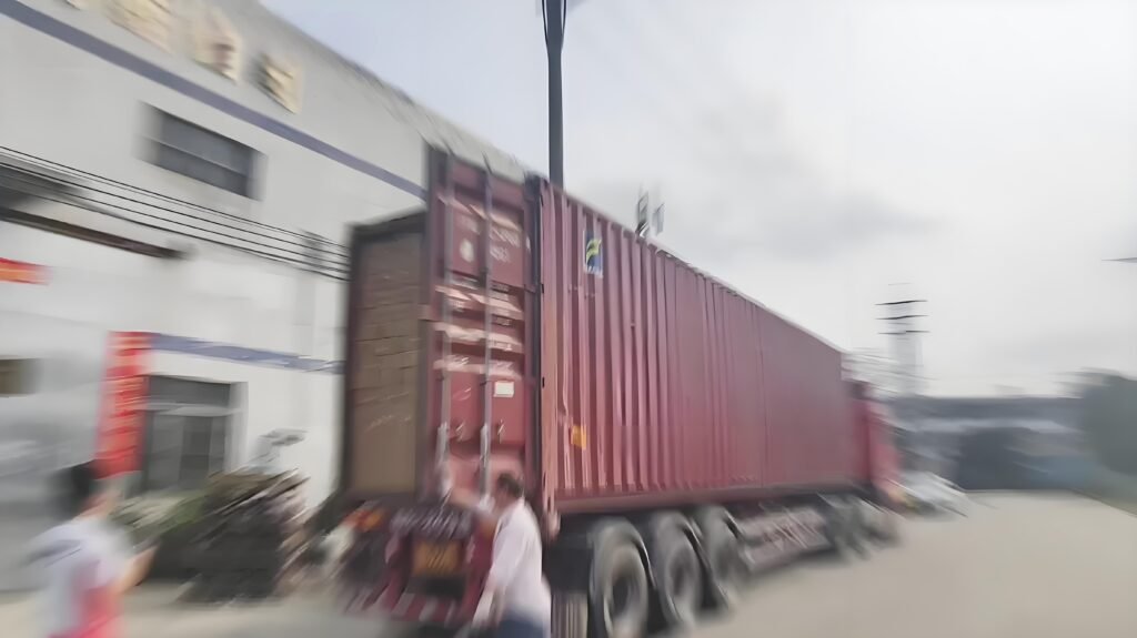 ISTA 3A drop test on flat-pack bathroom vanity carton