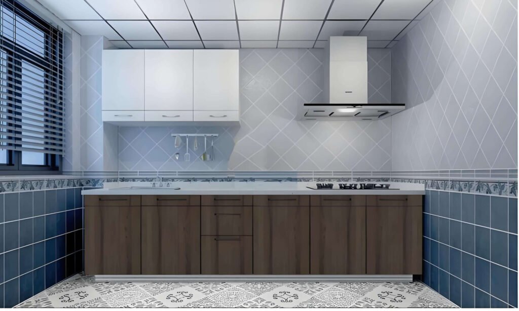 bulk kitchen furniture supplier custom size plywood kitchen cabinets,Contemporary handle-less kitchen cabinet design, European E1 standard particle board.