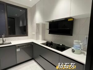 European high gloss MDF kitchen cabinet set OEM