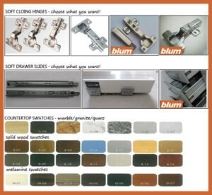 High-quality CARB P2 laminate samples for custom furniture