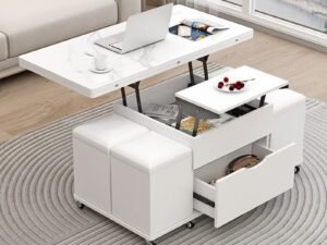 Space‑Saving Lift Top Coffee Table | Hidden Storage & Modular Design