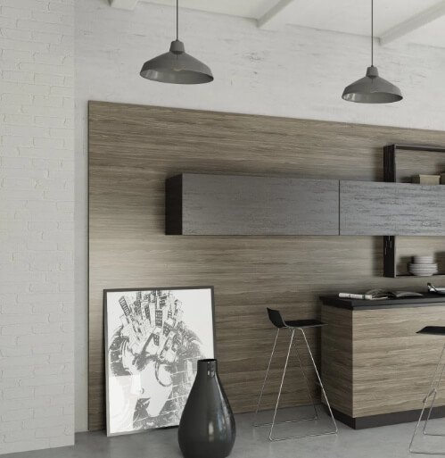 KCMA-tested cabinet doors and drawers undergoing cycle testing in a lab.