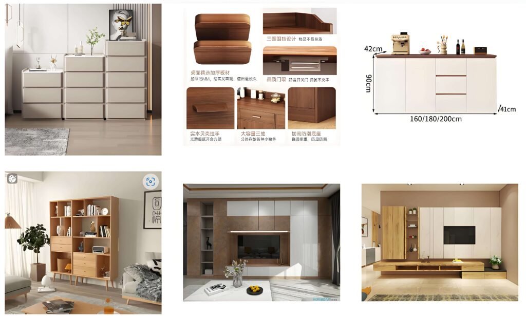 Luxury custom furniture made using premium plywood materials