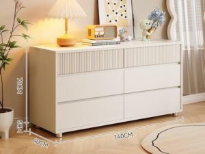 modern buffet sideboard cabinet with doors and drawers