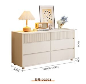oak melamine sideboard buffet with 2 drawers and 2 doors