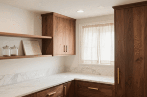 modern European high gloss white MDF kitchen cabinet set