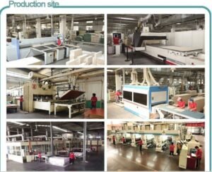 OEM flat-pack wardrobe closet production line with CNC cutting machines