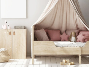 kids furniture set for North America with loft bed storage bed wardrobe study desk