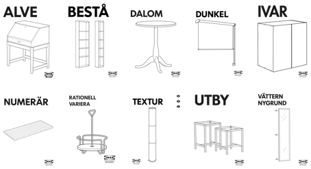 Assembly instruction sheet with part numbers, step diagrams, and QR video code