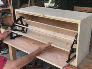 shoe cabinet size and capacity for projects in apartments and hotels