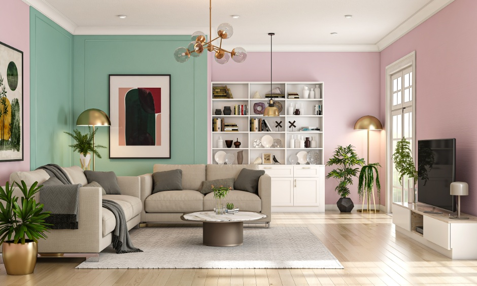 Modern modular living room furniture set with storage coffee table and media console for OEM/ODM export programs