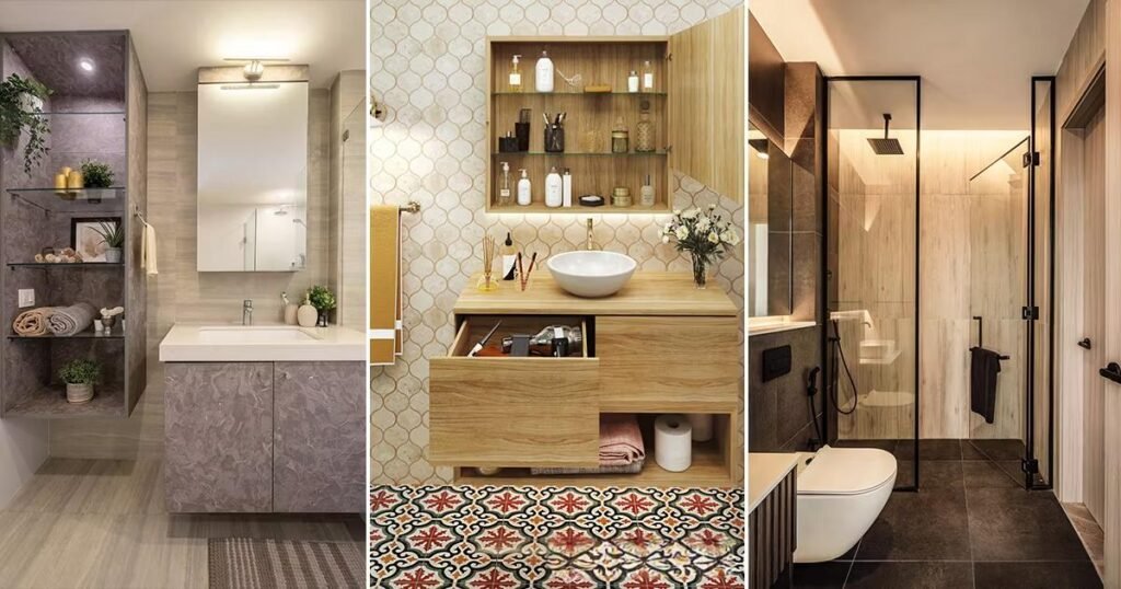 bathroom vanities for small bathrooms vanity with tall cabinet corner vanity layout