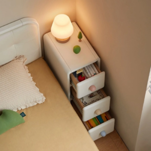 RTA kids night stand flat pack furniture export packaging MOQ 10 lead time 35-40 days