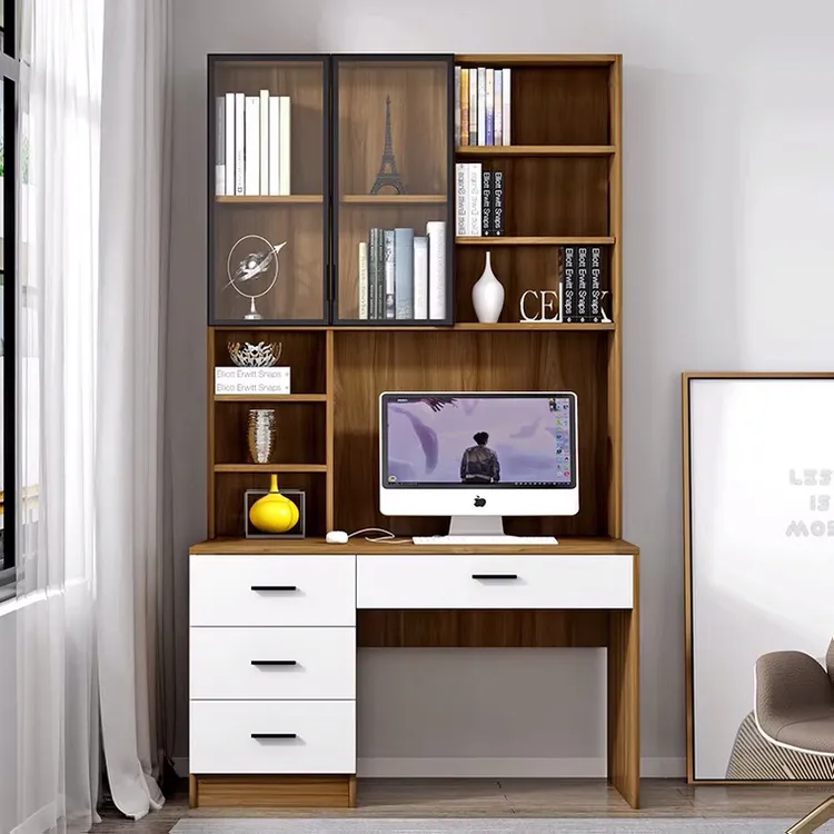 Modern Home Office Desk & Storage System (OEM/ODM Ready)