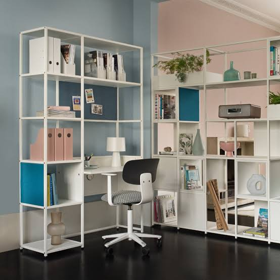 office storage furniture modular drawers shelves for small home office