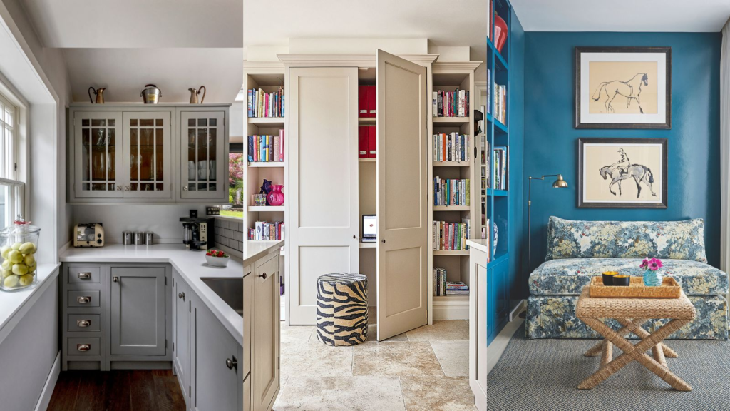 small living room storage cabinet in modern apartment layout