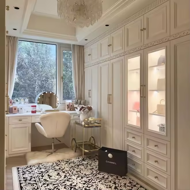 flat pack dressing table packaging export carton mirror protection