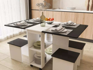 Flat pack dining room furniture manufacturer modular dining table for hotels