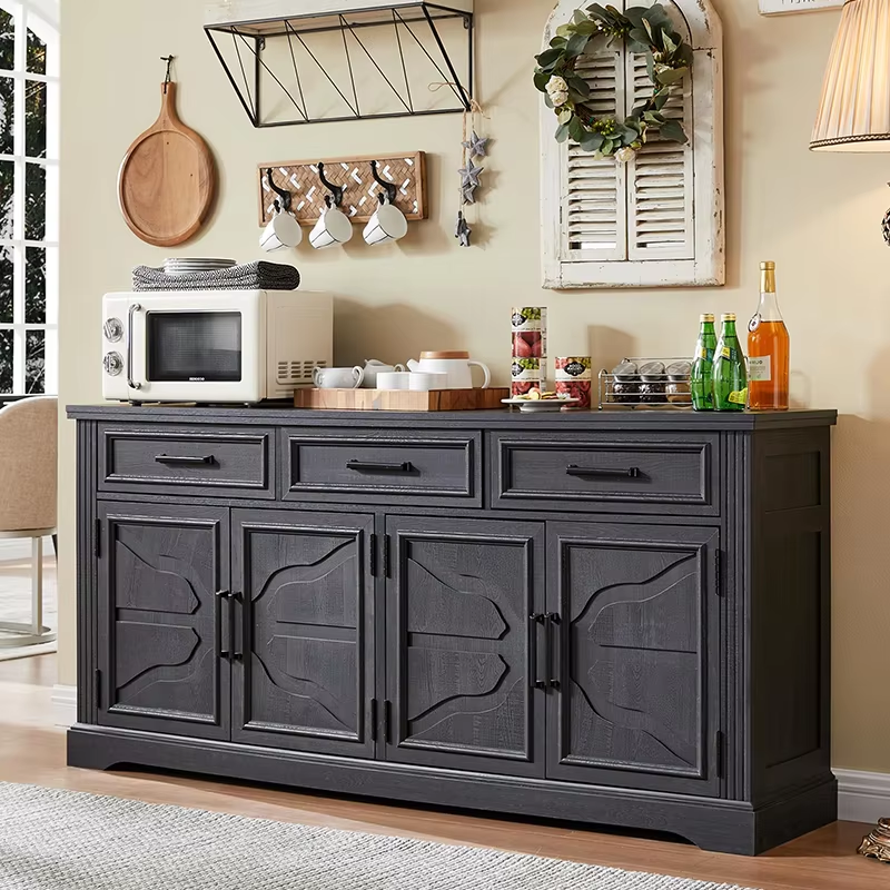 modern sideboard buffet cabinet with drawers and doors