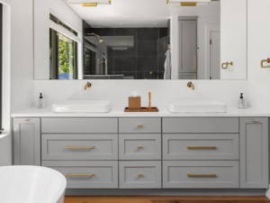 plywood bathroom vanity cabinet structure