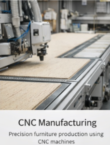 cnc furniture manufacturing process nightstand production
