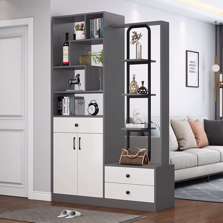 custom modern storage cabinet for hotel suite living room