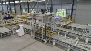 factory workshop for living room furniture manufacturing with CNC production