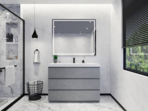 Modern bathroom vanity cabinet for apartments and hotels