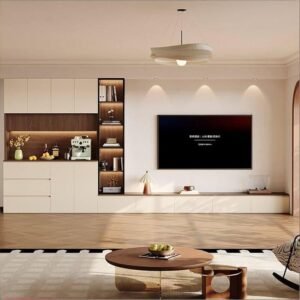 modern plywood TV stand for living room furniture