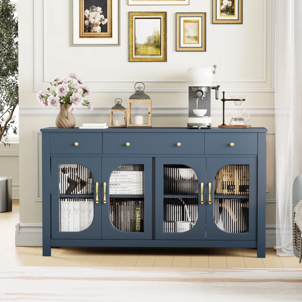 modern storage cabinet material options for OEM export furniture