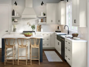 Modern kitchen featuring premium plywood cabinets