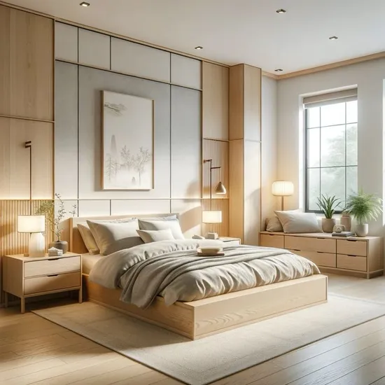 OEM modern bedroom furniture material and finish options