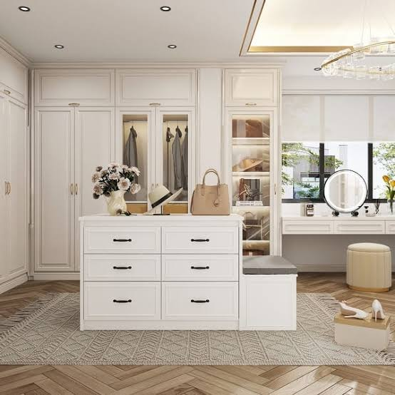 Storage Cabinet with Seating