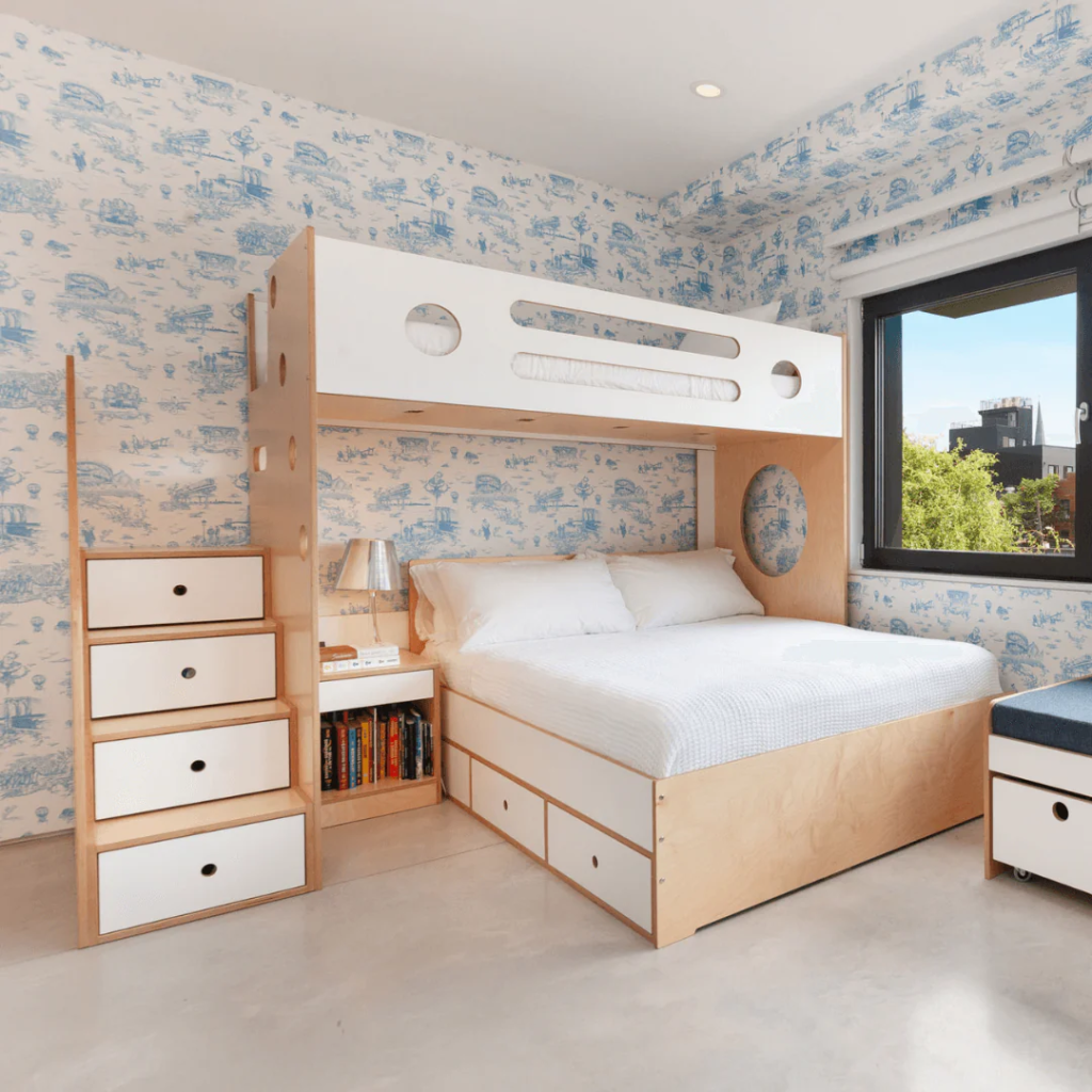 custom kids bed supplier for private label sample room