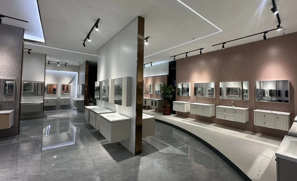 hotel apartment vanity OEM cabinet production