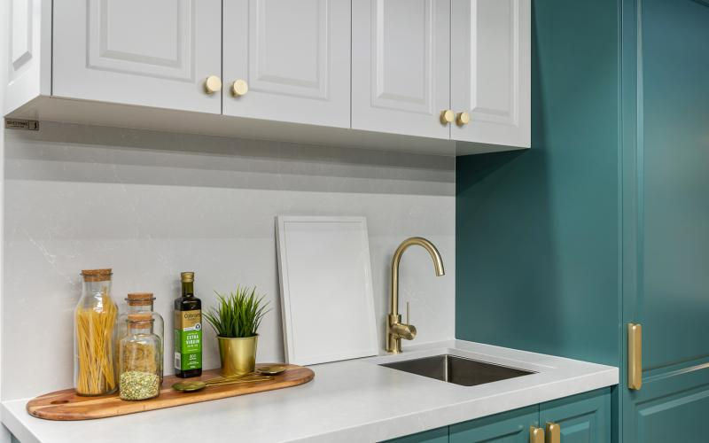 painted MDF cabinet door smooth finish