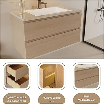 plywood bathroom vanity cabinet box structure