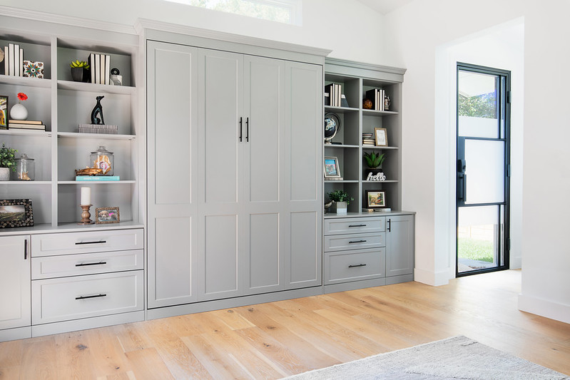 Custom apartment storage cabinets for small apartment projects