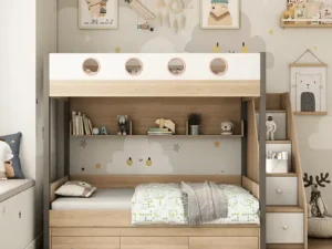 wholesale kids bedroom furniture supplier for retailers manufacturing flat pack kids bed sets
