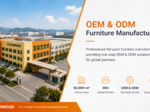 Contract furniture manufacturer producing OEM panel furniture for hotel and apartment projects